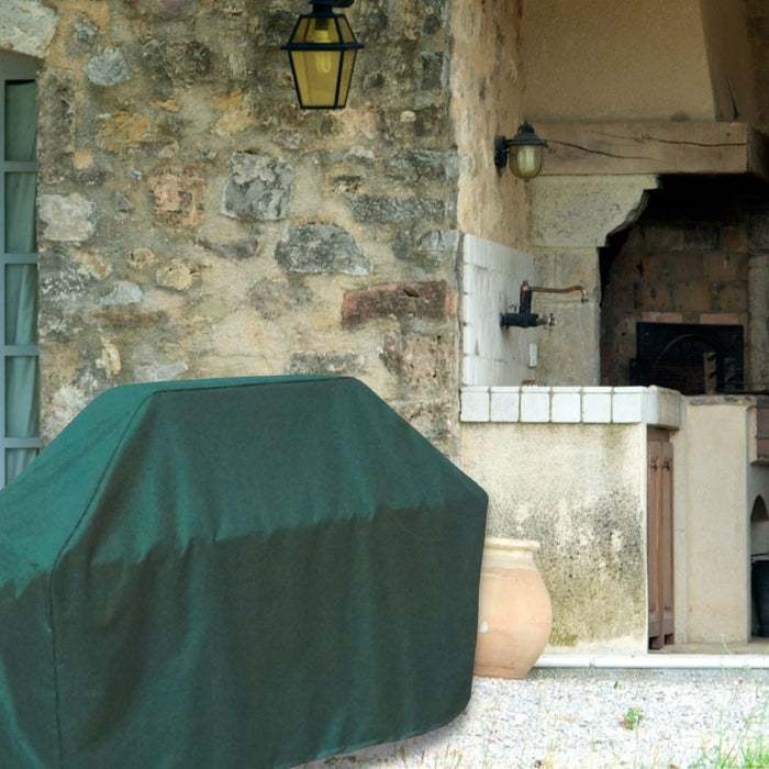 Orange85 Barbecue beschermhoes Groen 150 x 55 x 80 cm