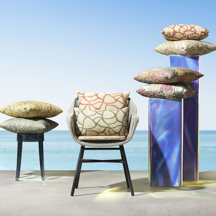 Hartman Pearl Sierkussen - Oranje - 50 x 50 cm