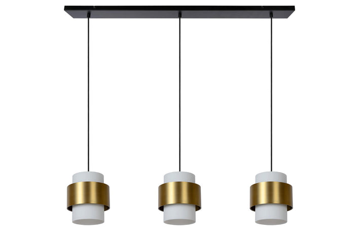 Lucide FIRMIN Hanglamp - Mat Goud | Messing