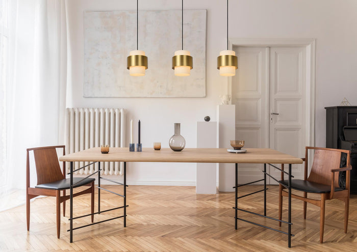 Lucide FIRMIN Hanglamp - Mat Goud | Messing