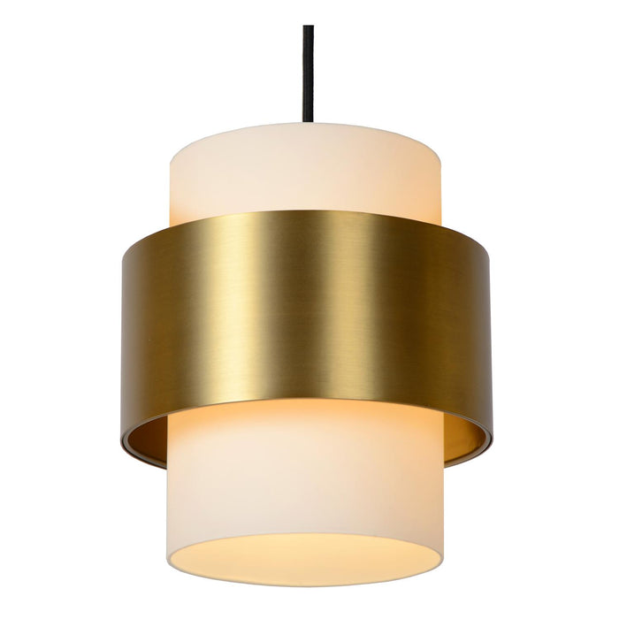 Lucide FIRMIN Hanglamp - Mat Goud | Messing