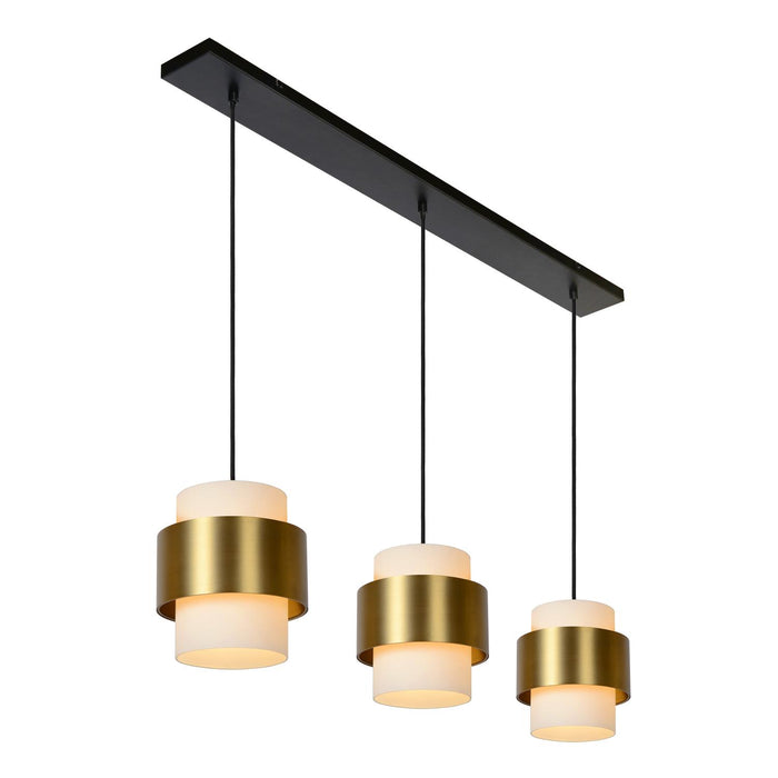 Lucide FIRMIN Hanglamp - Mat Goud | Messing
