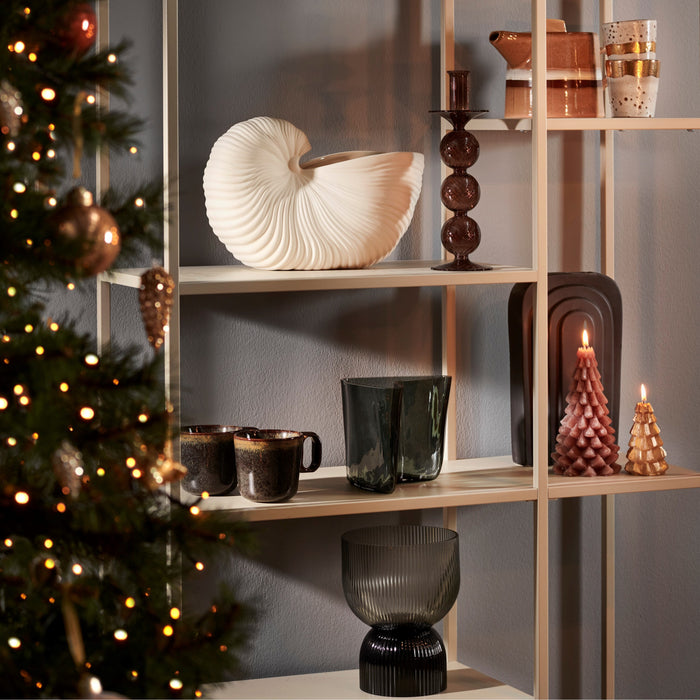 ferm LIVING Shell Pot Vaas - Off-White