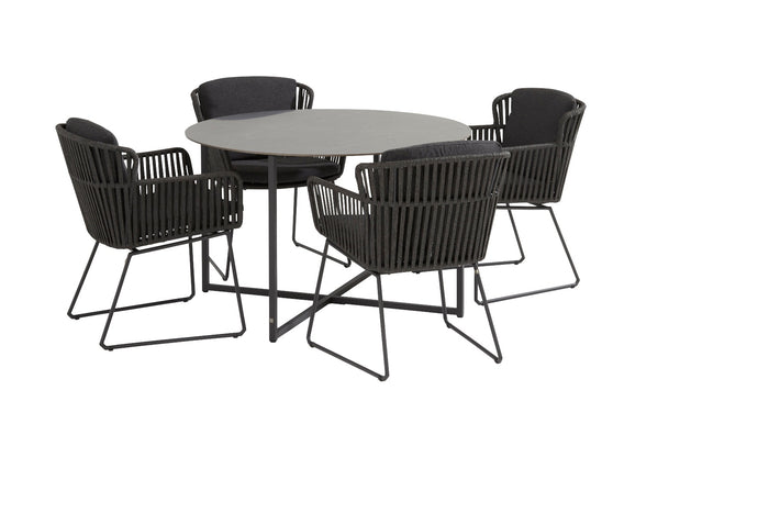 Taste Vitali dining tuinstoel - Antraciet
