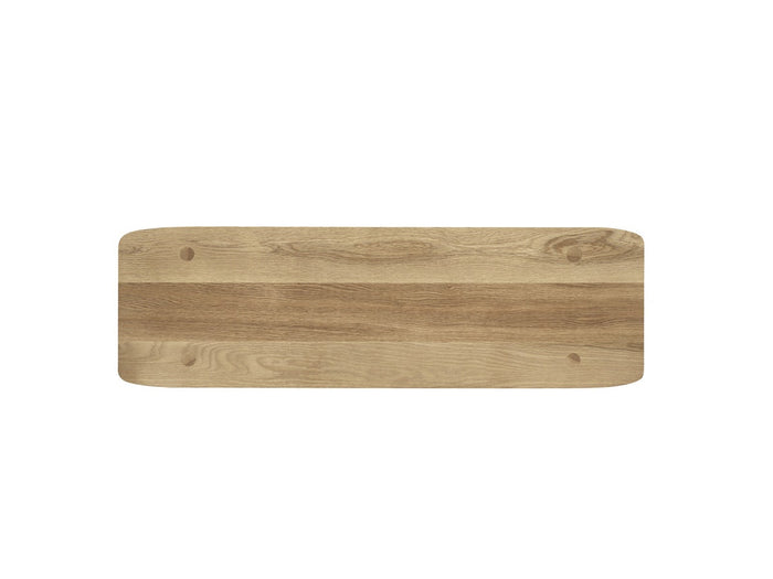 Villa Collection Bodo houten bankje naturel - 90 x 45 cm