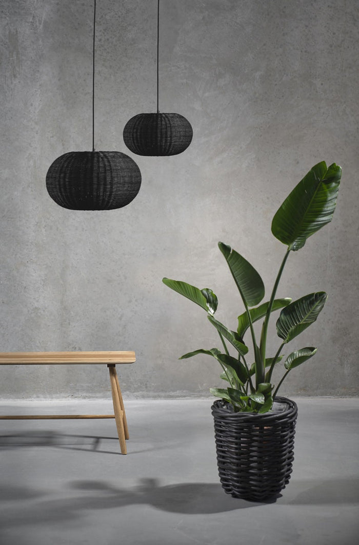 Villa Collection Bodo houten bankje naturel - 90 x 45 cm