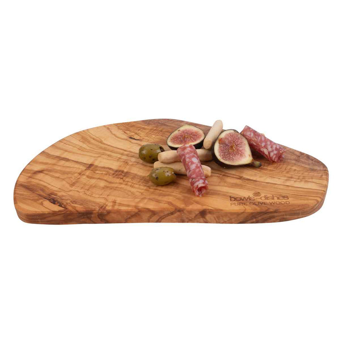 Bowls and Dishes Pure Olive Wood Tapasplank 30 x 35 cm