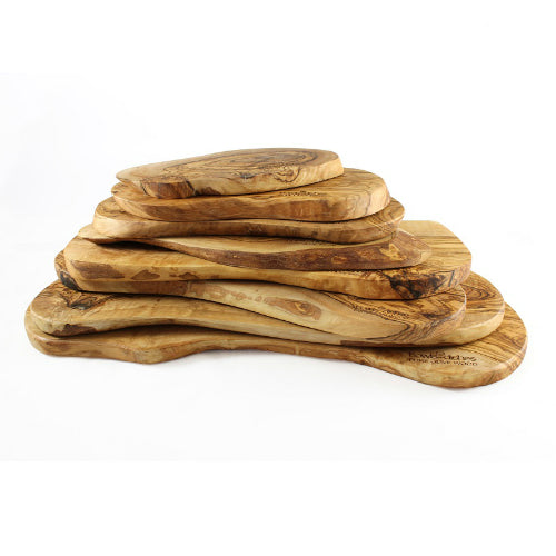 Bowls and Dishes Pure Olive Wood Tapasplank 30 x 35 cm