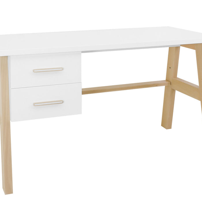 Bopita Lisa bureau - Wit|Naturel