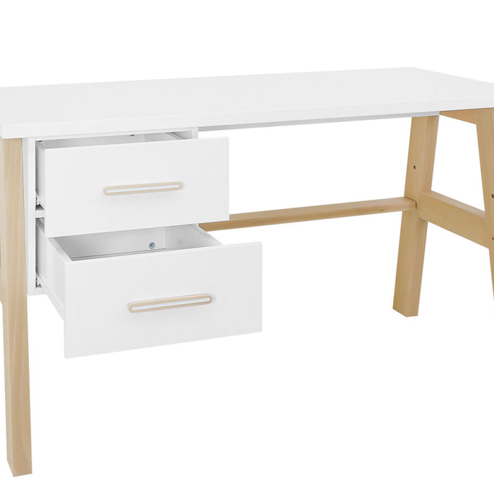 Bopita Lisa bureau - Wit|Naturel