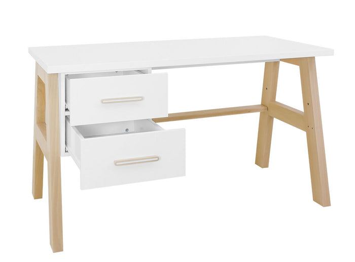 Bopita Lisa bureau - Wit|Naturel