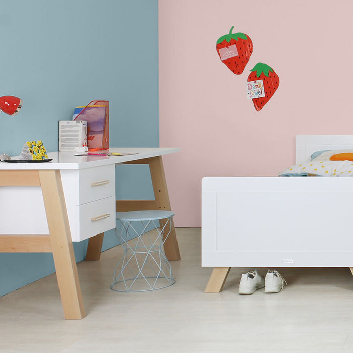 Bopita Lisa bureau - Wit|Naturel