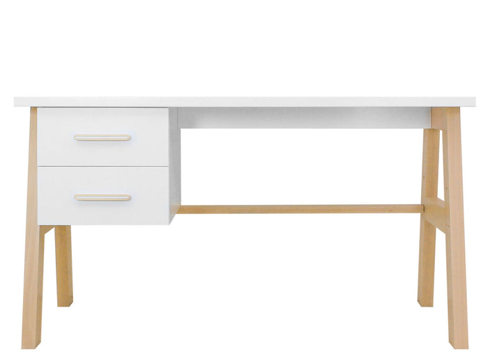 Bopita Lisa bureau - Wit|Naturel