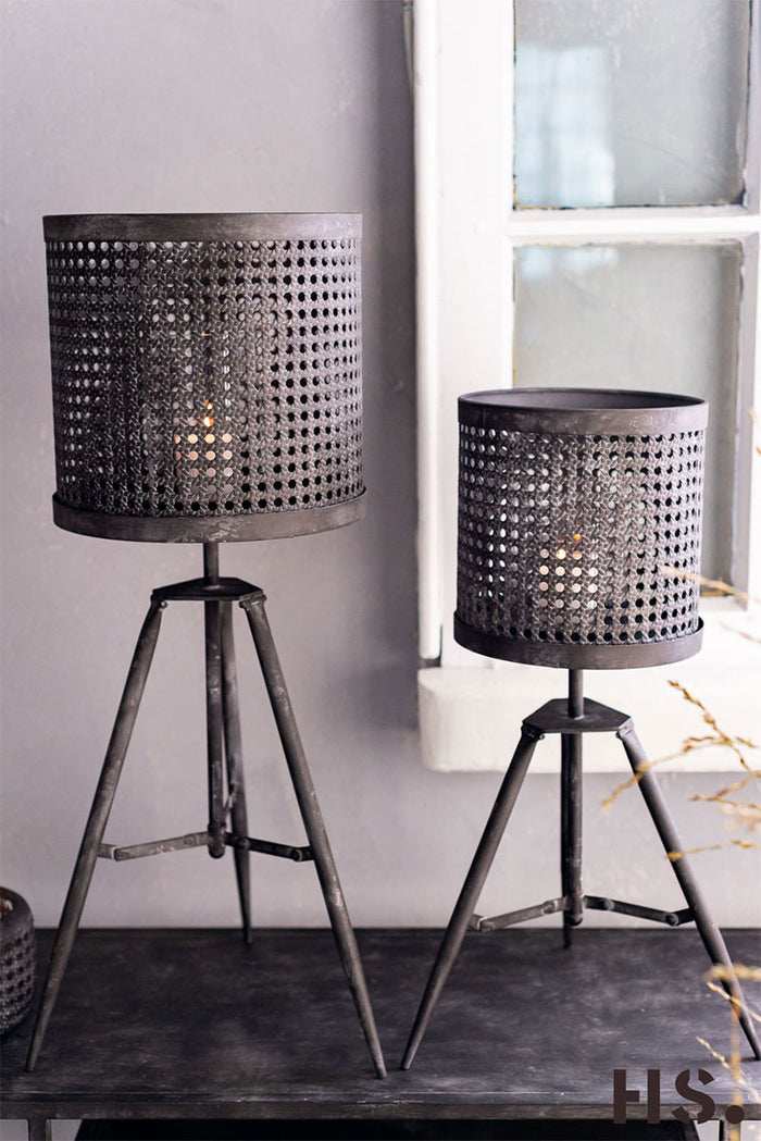 Sweet Living - Lantaarn Dio Zwart - Ø26xH70 cm