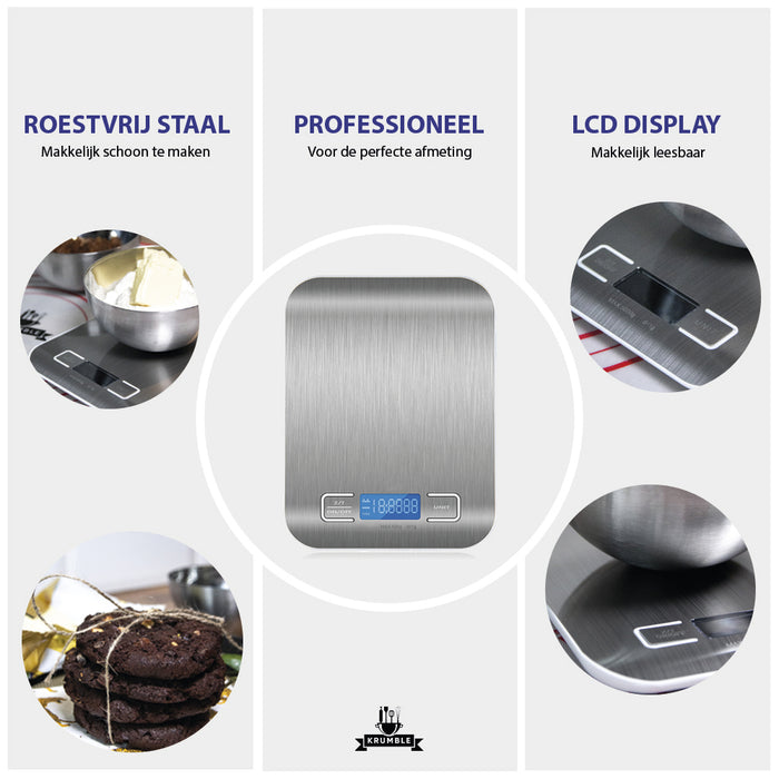 Krumble Keukenweegschaal