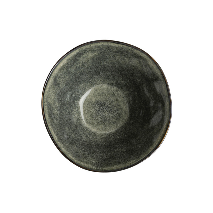 Organic by Dutch Rose Amsterdam kom 14 cm - groen