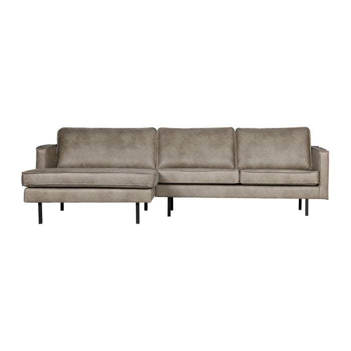 WOOOD Rodeo Chaise Longue Links - Eco-leder -  Elephant
