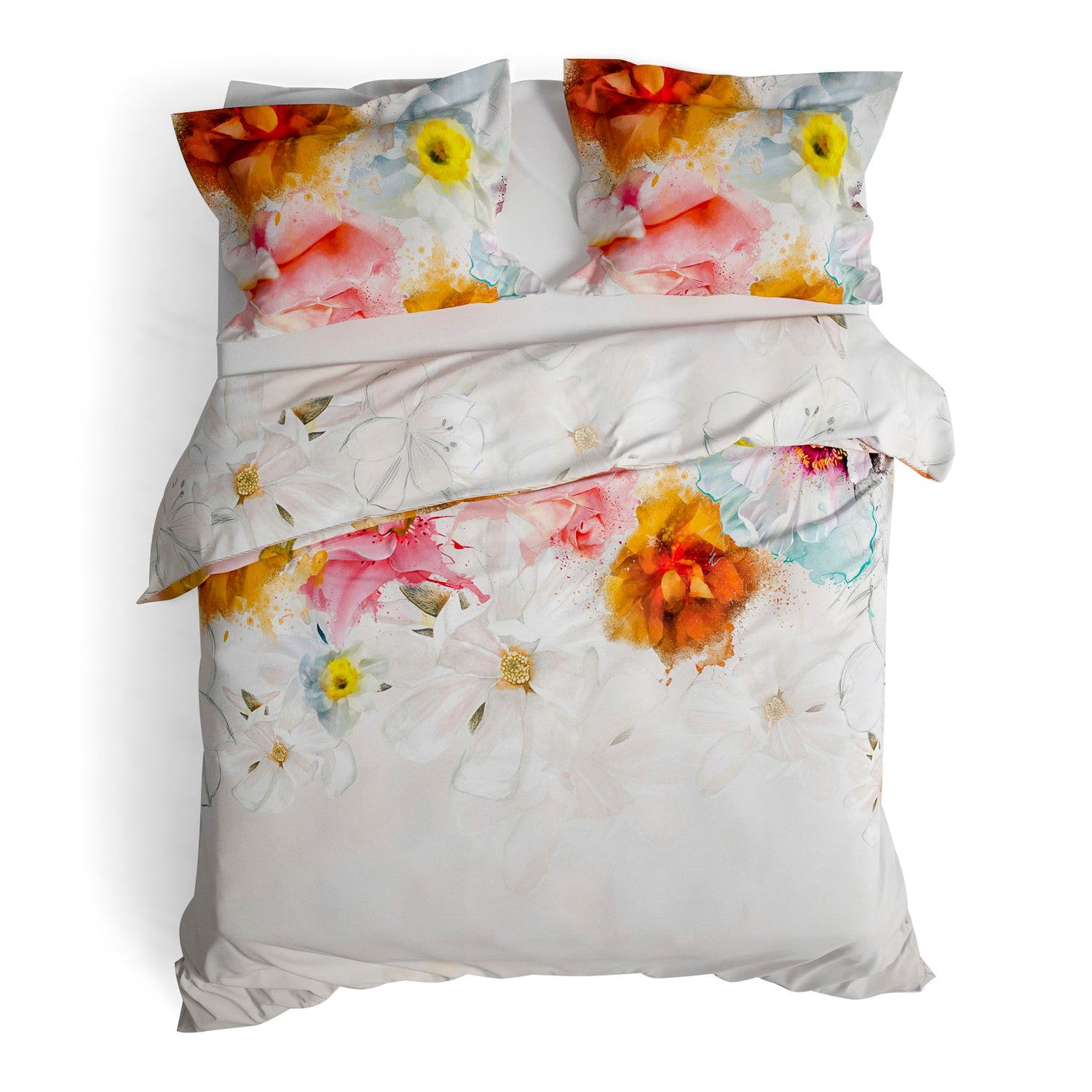 Heckett & Lane Janice Dekbedovertrek 200TC x 220 cm