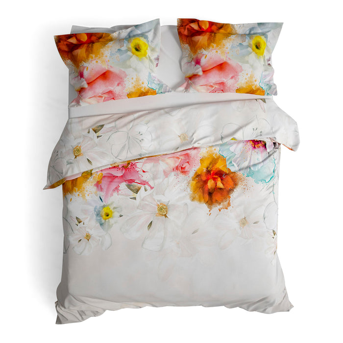 Heckett & Lane Janice Dekbedovertrek 200TC x 220 cm