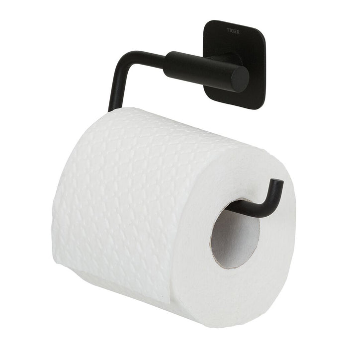 Tiger Colar Toiletrolhouder zonder Klep - Zwart