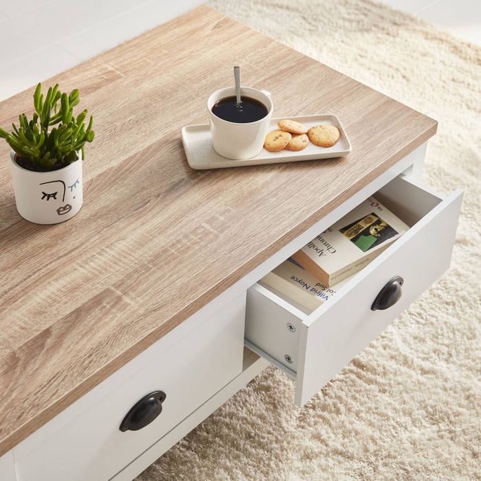 sweeek - Salontafel met 2 lades