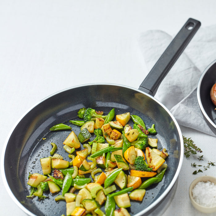 Demeyere Alu Comfort Ceraforce Koekenpannenset Ø 24 + 28 cm