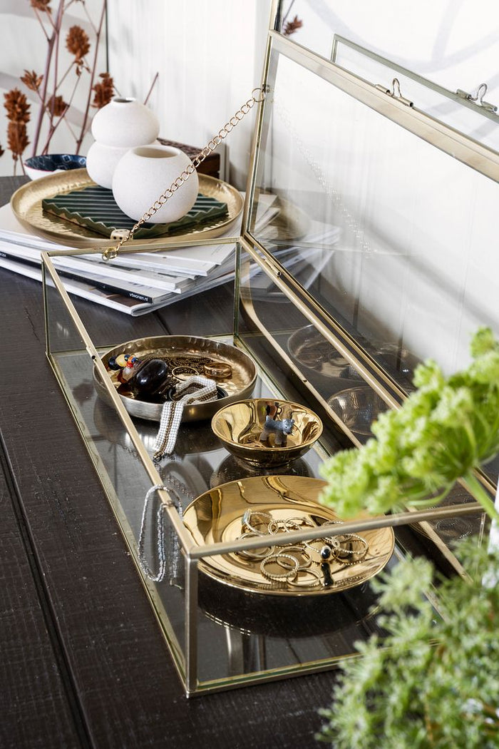 vtwonen Bord - Set van 4 - Goud - 12cm