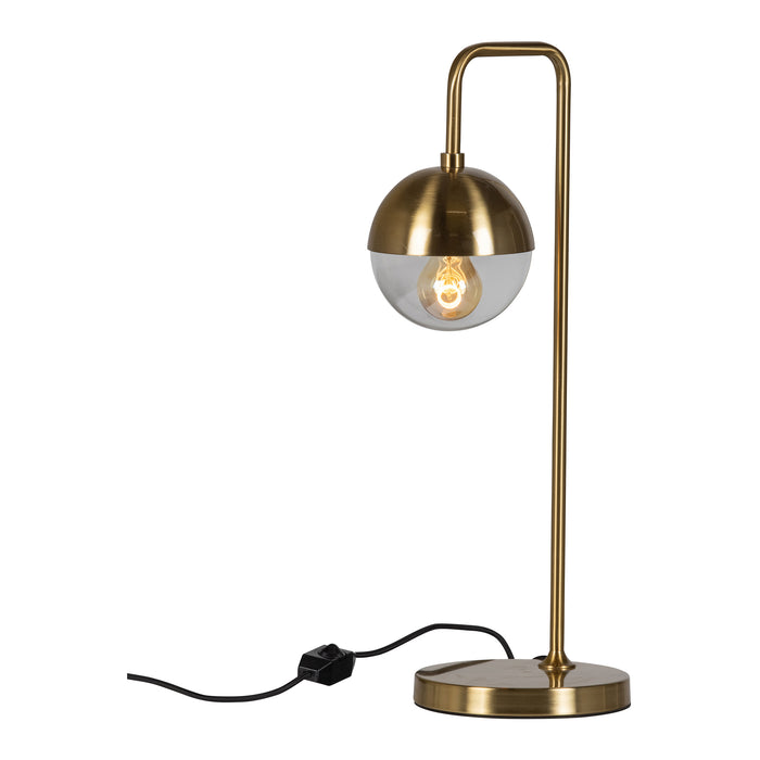 WOOOD Globular Tafellamp - Antique Brass