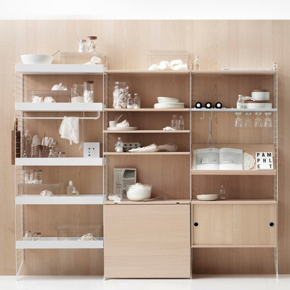 String Shelf Legplank 78 x 30 cm Set van 3