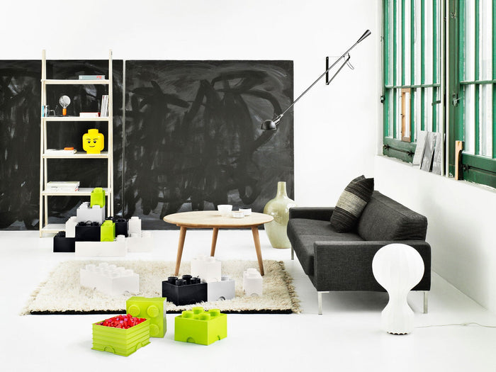 LEGO - Opbergbox Brick 2, Zwart - LEGO