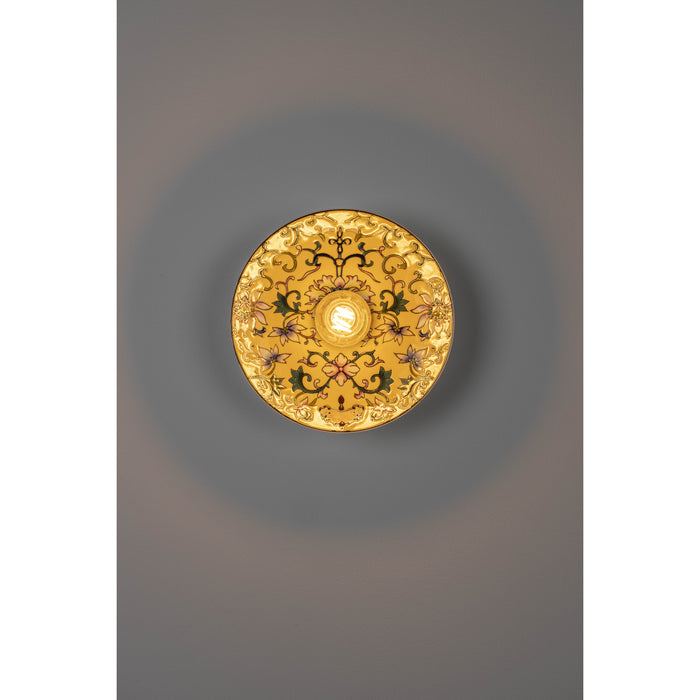 Bold Monkey Grannies Dishes Wandlamp Geel M