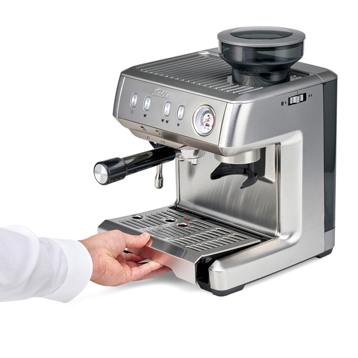 SOLIS Grind & Infuse Compact 1018 Halfautomatische Espressomachine