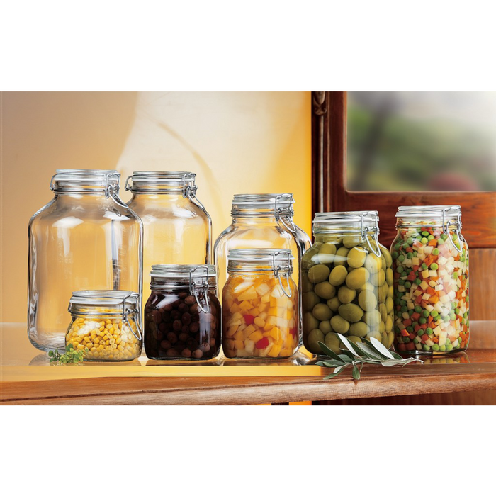 Bormioli Rocco Weckpottenset Fido glas 3-delig 149740S06021990