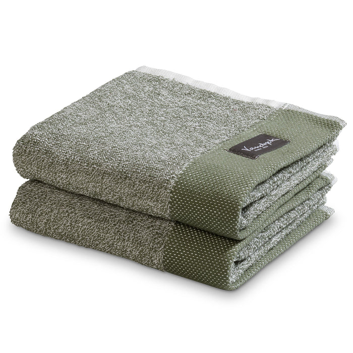 Vandyck Home Mouliné Gastendoek 30 x 50 cm - 2 st.