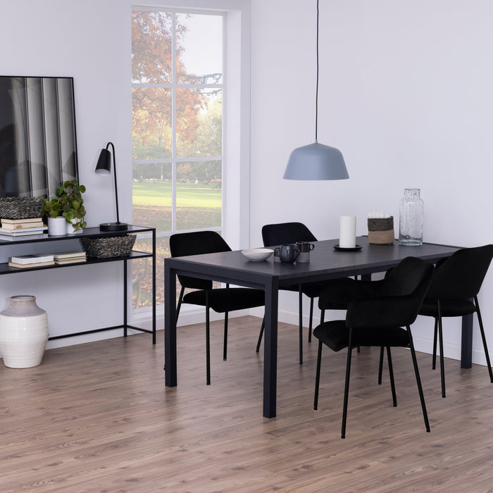 by fonQ  Jaxon Sidetable B 120 cm - Antraciet