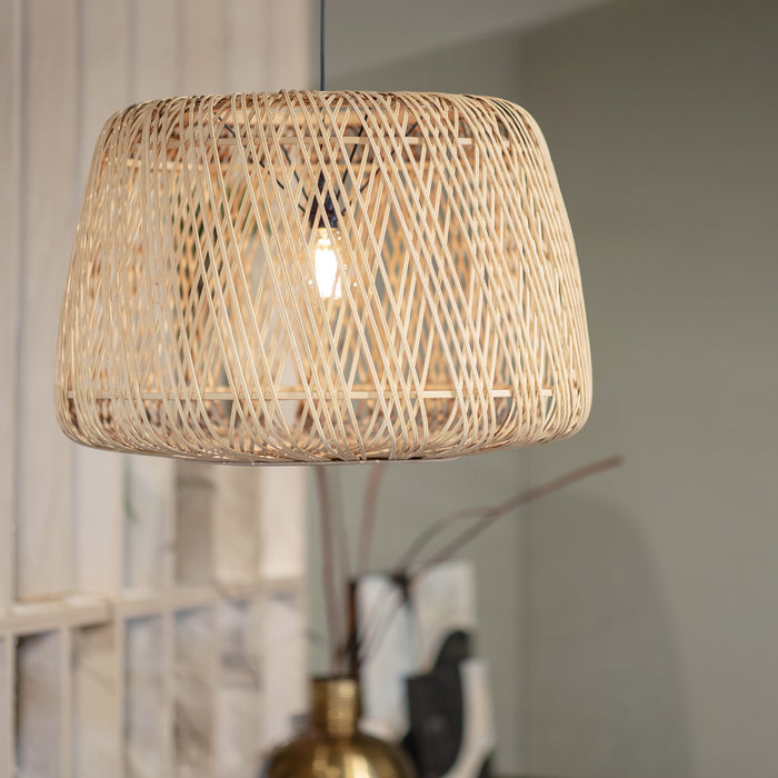 Woood Moza Hanglamp - Naturel