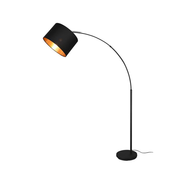 Reality Bolivia Vloerlamp 1x E27 10W Zwart