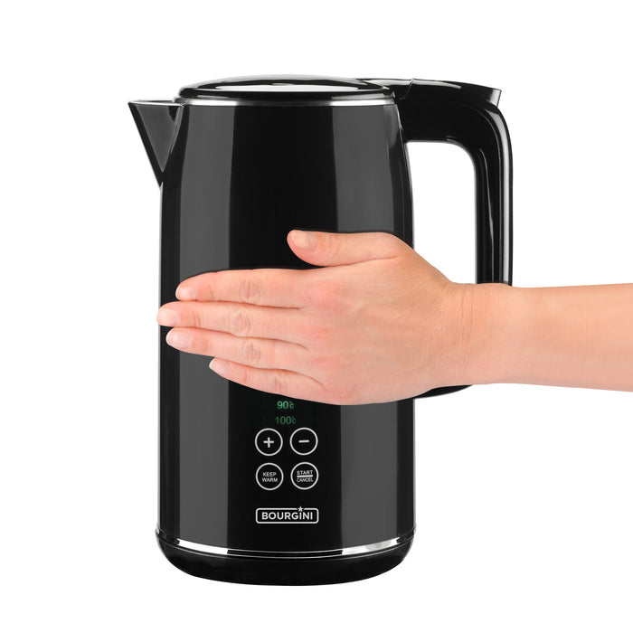 Cool Touch Digital Kettle - Digitale Waterketel - 1.7L - Zwart