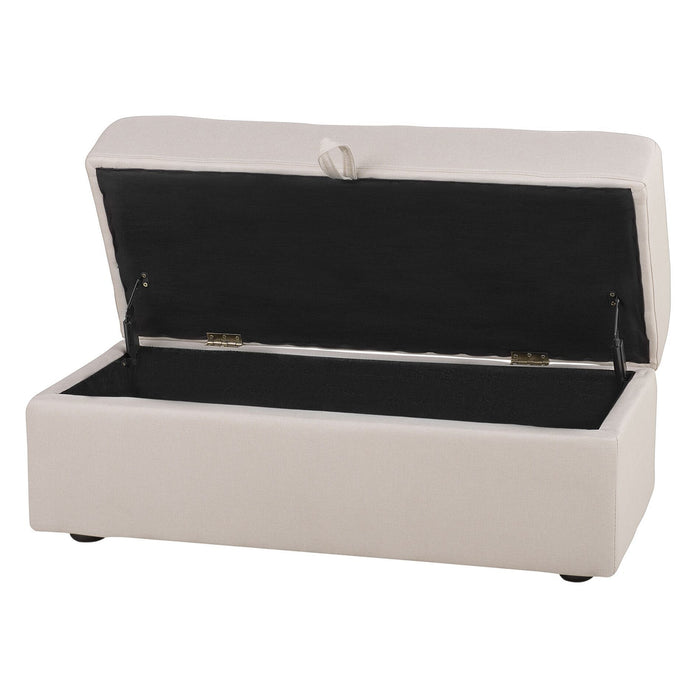 Beliani - FALSTER - Slaapbank 3-zits - Beige - Polyester