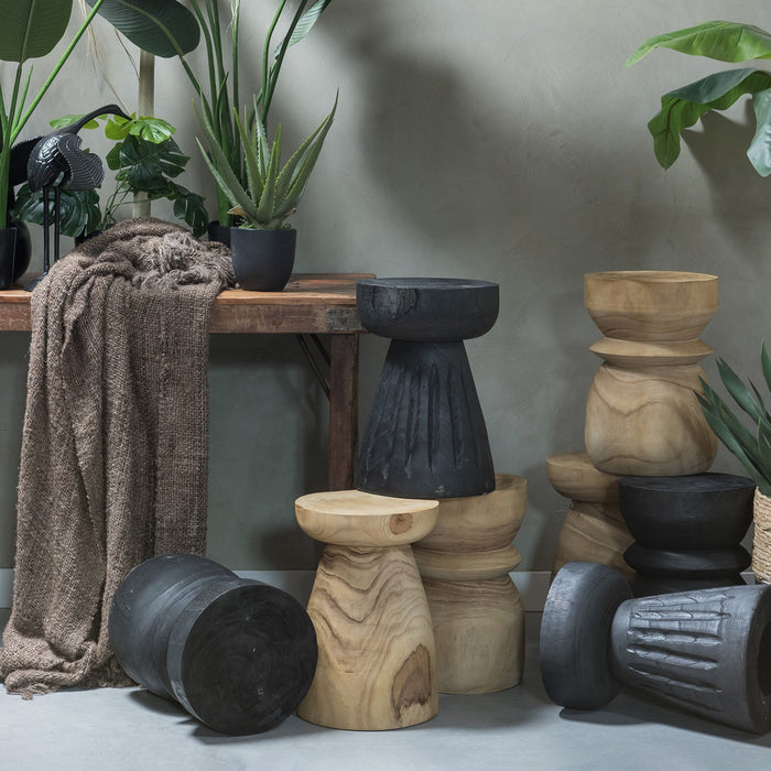 Woood Borre Kruk - Zwart