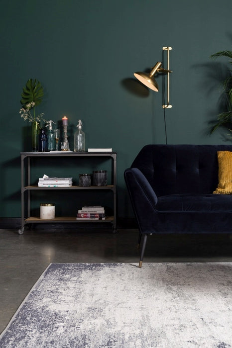 Dutchbone Caruso Vloerkleed Blue