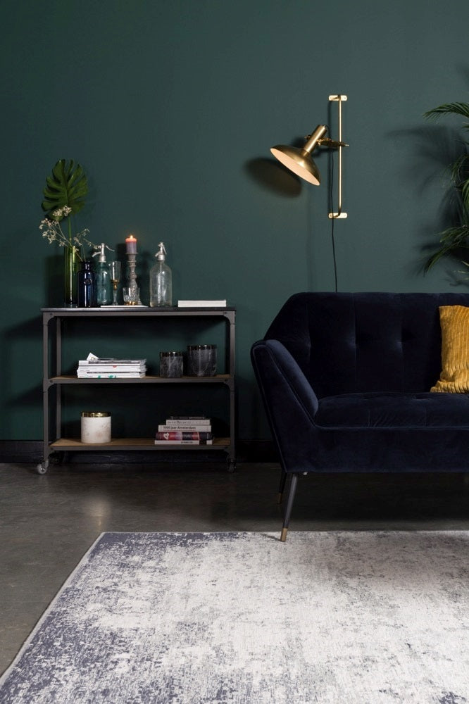 Dutchbone Caruso Vloerkleed Blue