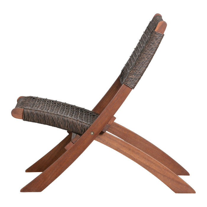 Woood Lois Klapstoel - Donkerbruin