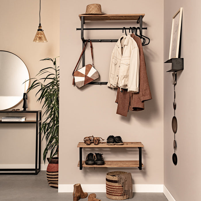 Spinder Design Victorie Kledinghanger 5 st. - Mat Zwart