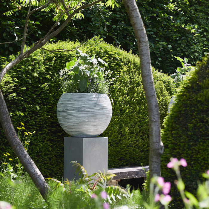 Capi Europe Nature Rib Vaas Rond Bloempot 40 cm
