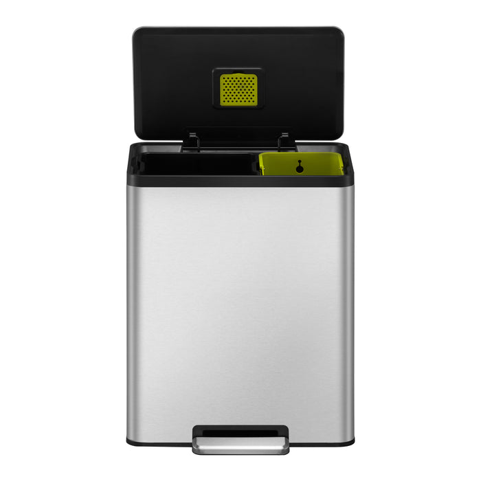 EKO EcoCasa II Recycling Pedaalemmer 60 Liter (24 + 36 Liter)