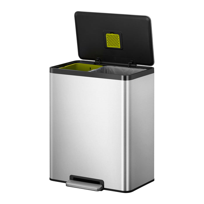 EKO EcoCasa II Recycling Pedaalemmer 60 Liter (24 + 36 Liter)