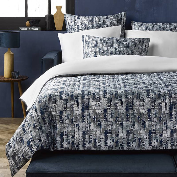 De Witte Lietaer Jenga dekbedovertrek - 100% katoen-satijn -