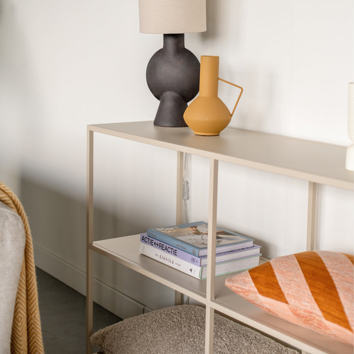 by fonQ Latte Sidetable - Mat beige