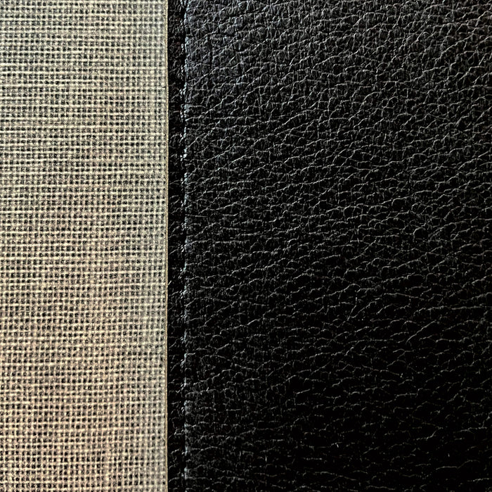 Inductie Beschermer - Leer Croco Zwart - 78x52cm